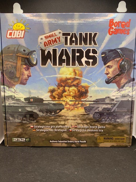 Small Army Tank Wars Board Game